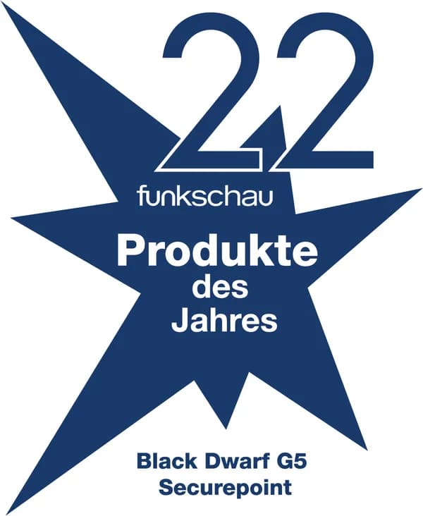 ITK-Produkt des Jahres: Black Dwarf G5 2022, vergeben von funkschau