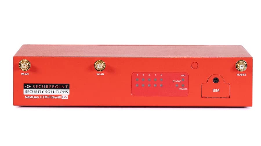 Securepoint RC200 G5, Produktansicht